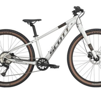 Scott Scale 600 vaikiškas kalnų dviratis, Shimano Tourney 8 pavarų, 26 col., sidabrinis, 2026