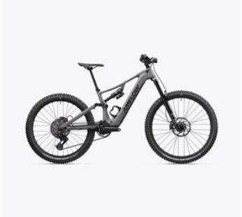 Elektrinis pilnos amortizacijos kalnų dviratis Amflow PR Carbon Pro 12 pavarų 800 Wh DJI 150 Nm 29 »/27,5 » pilkas 2026